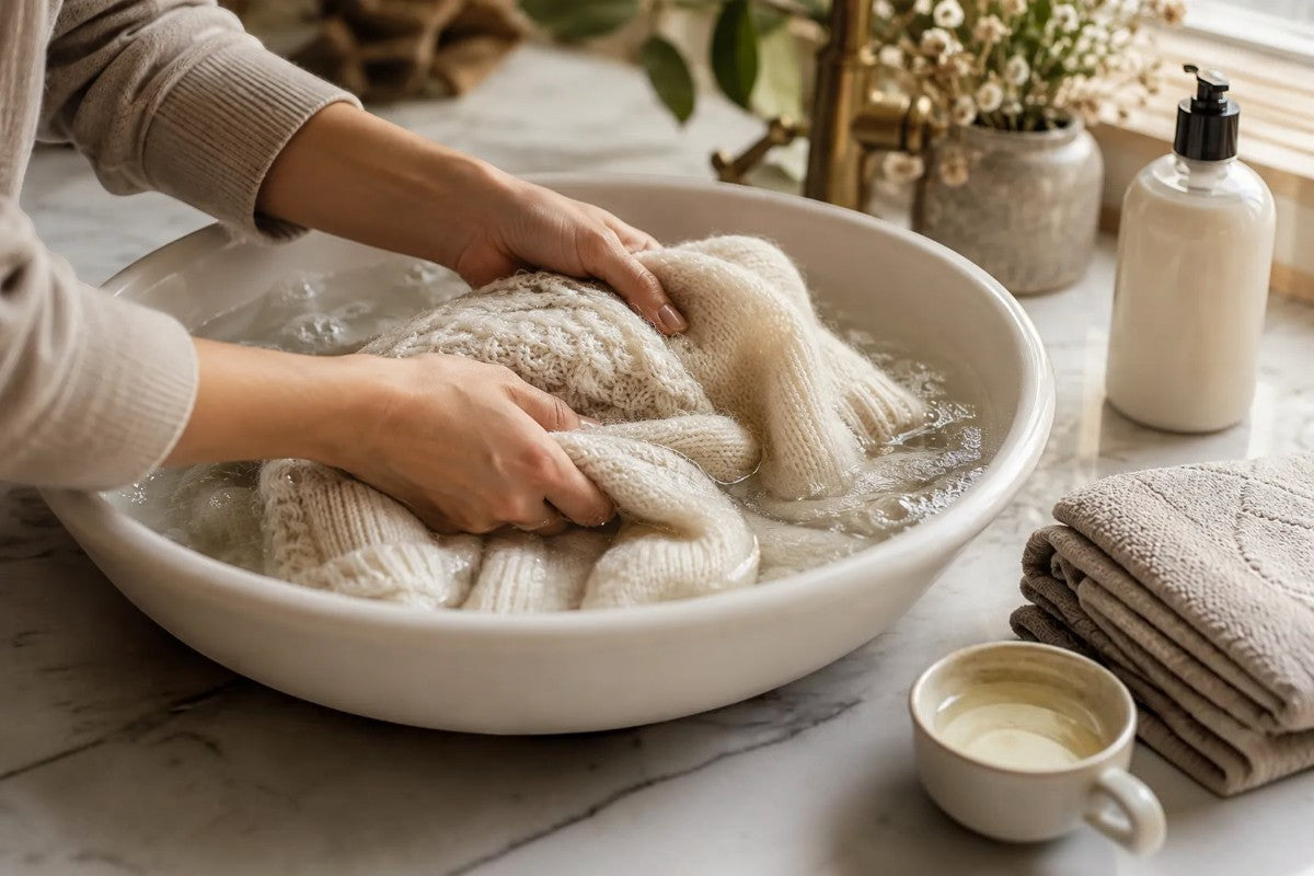 How to Care for Alpaca Knitwear, Scarves and Throws