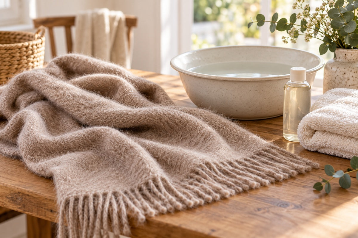 How to Wash an Alpaca Scarf: A Gentle Care Guide