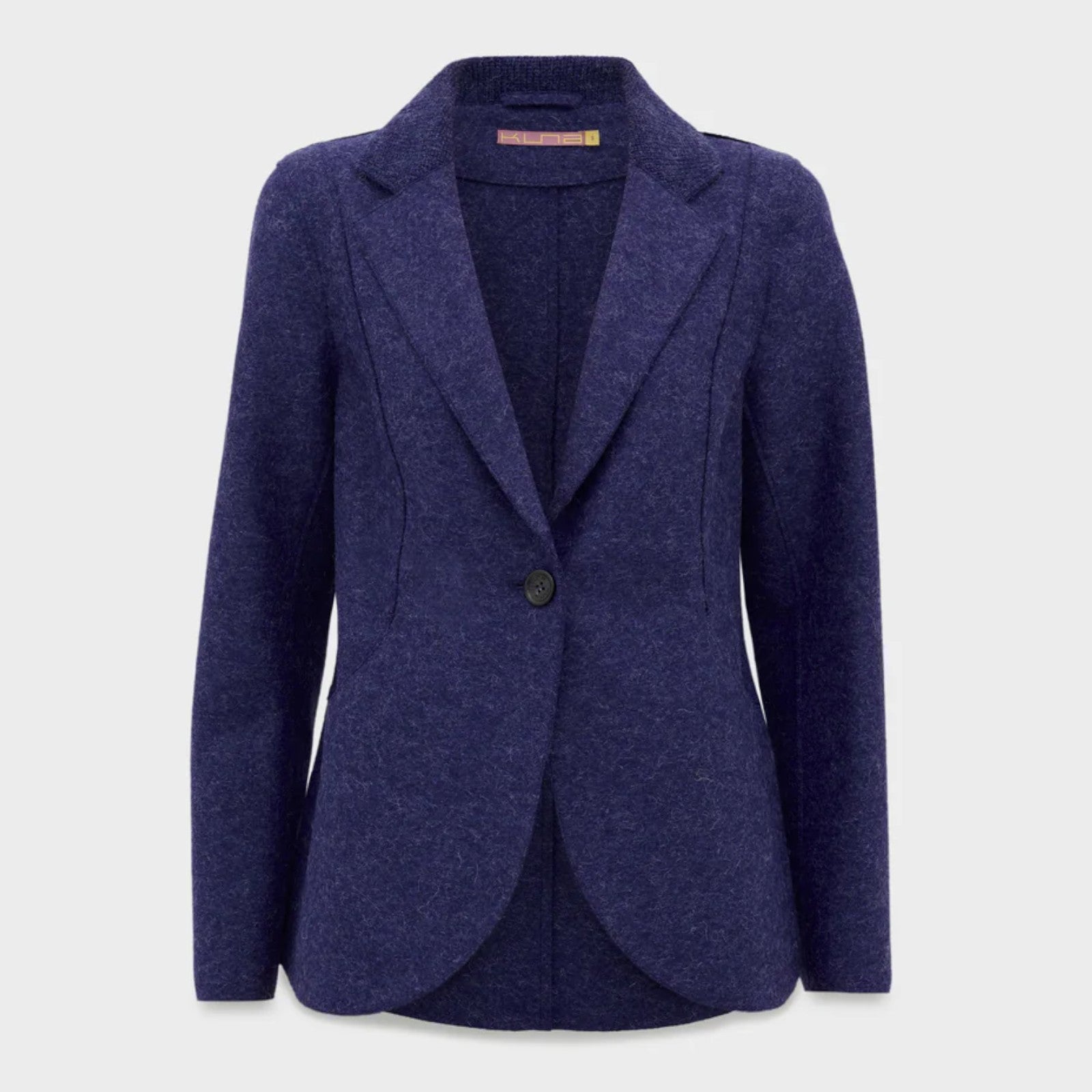 Carina women’s Alpaca and Wool Jacket in rich blue