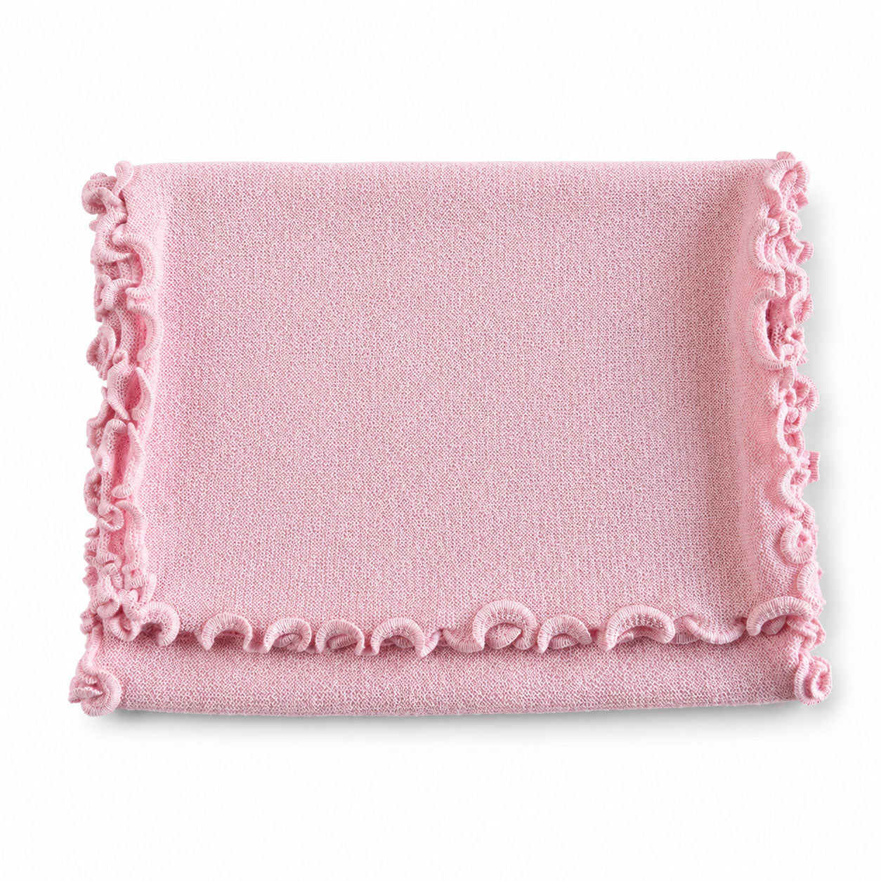 Elegant Curly Links Scarf in premium baby alpaca fibre from Peru