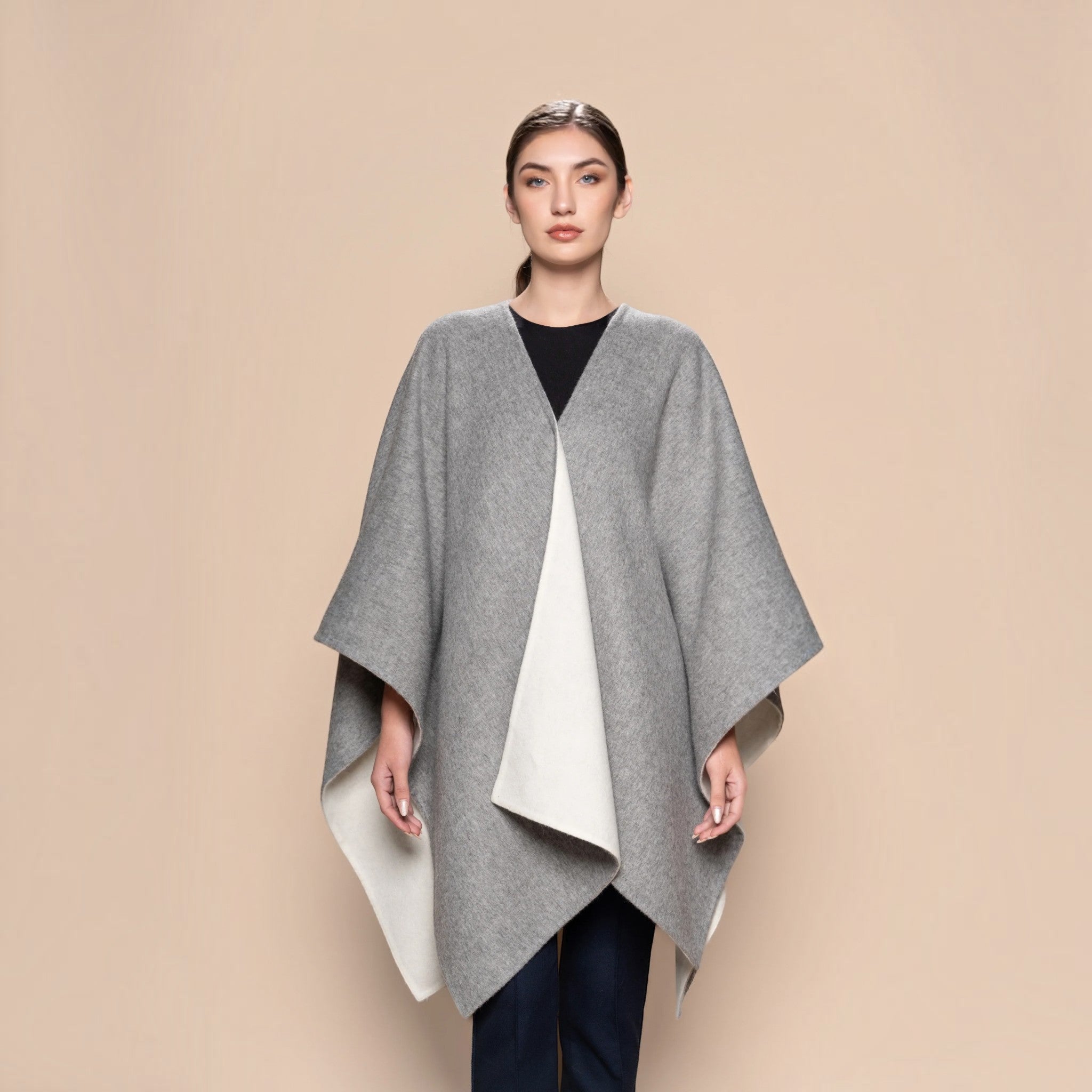 #Color_Grey & Ivory