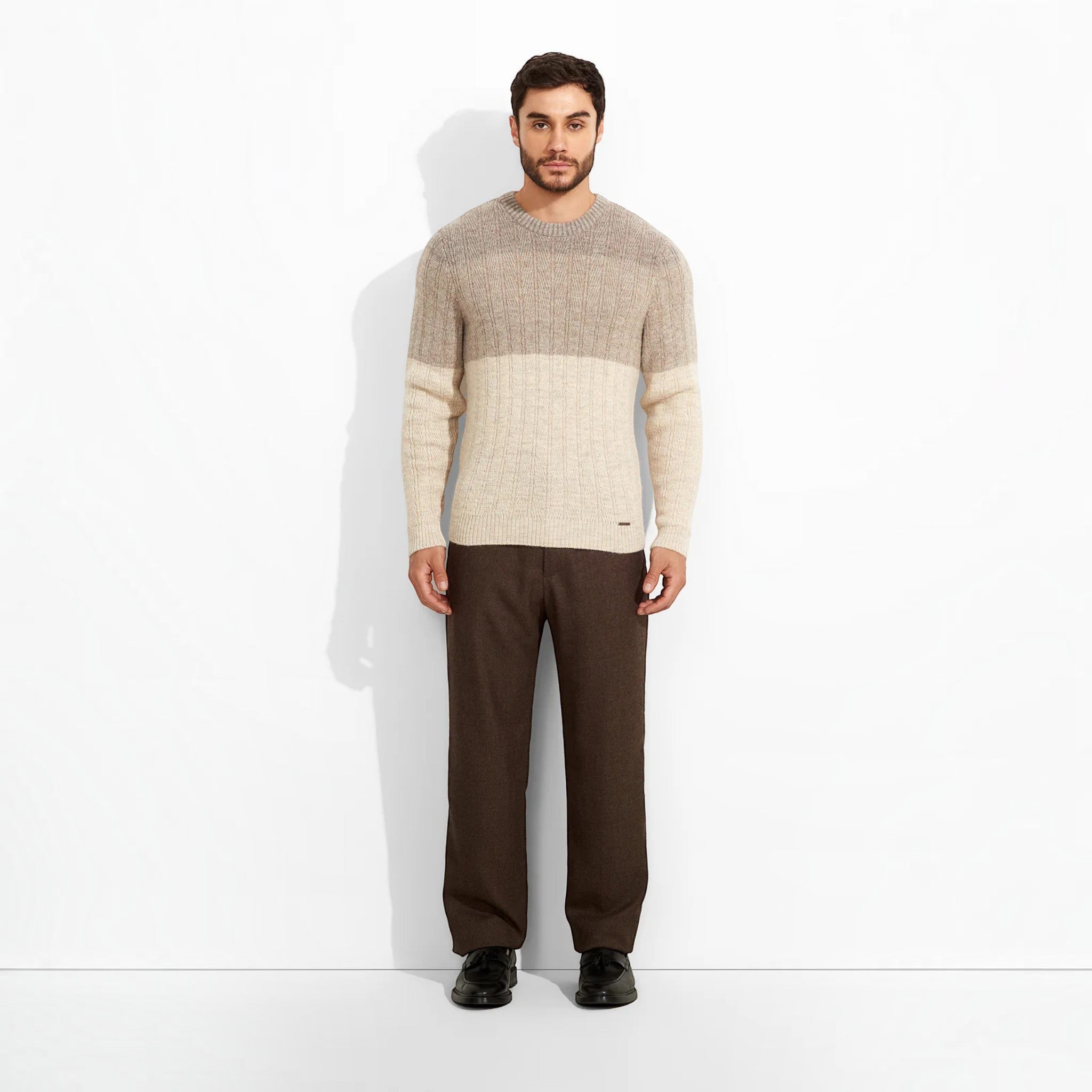 Kuna alpaca sweater for men in timeless winter style