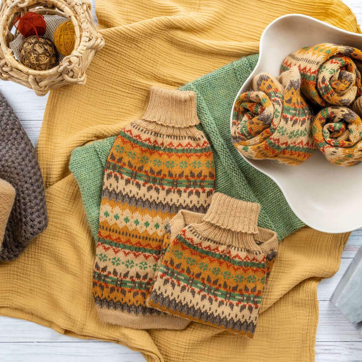 #Color_Fair Isle Finn