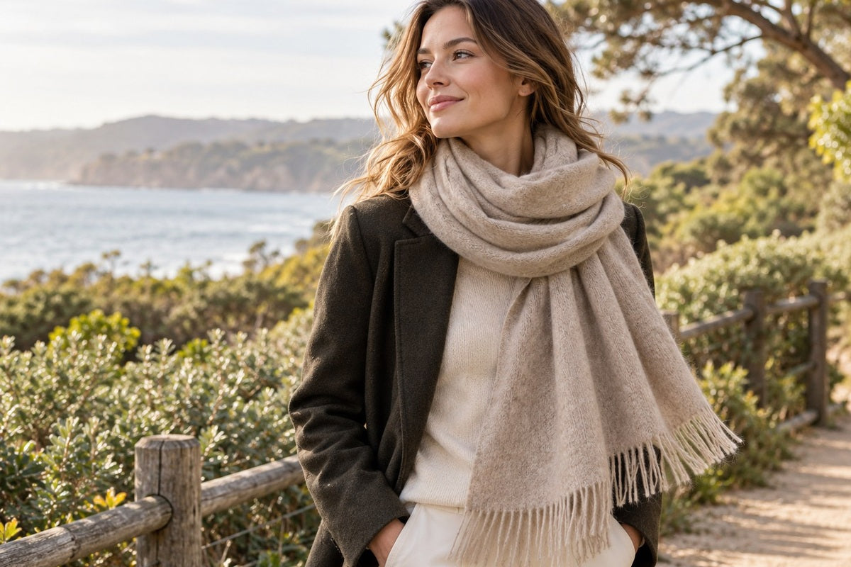 Benefits of Wearing an Alpaca Wool Scarf
