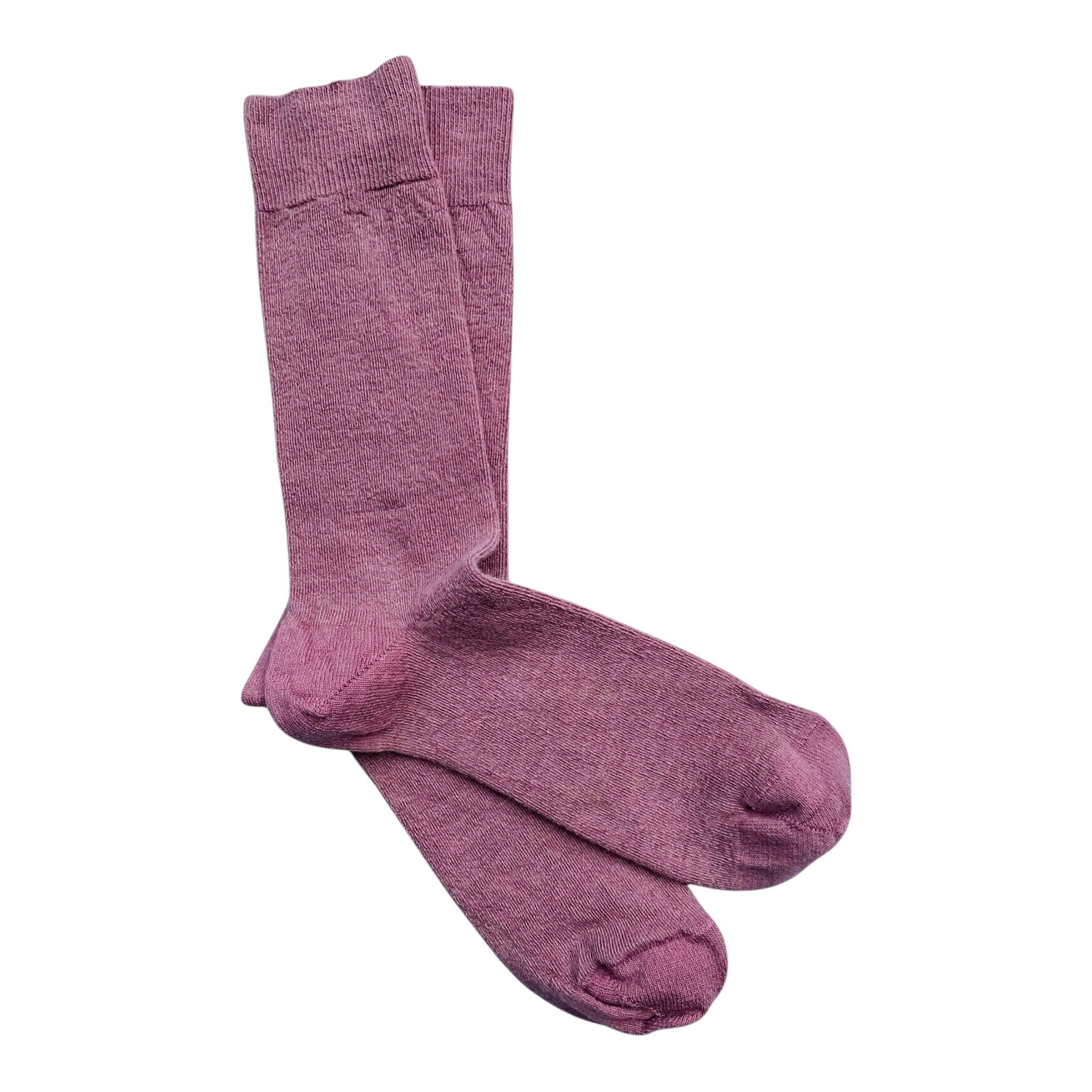 Soft baby alpaca socks from Humphrey Law, warm natural fibre socks, in pink.