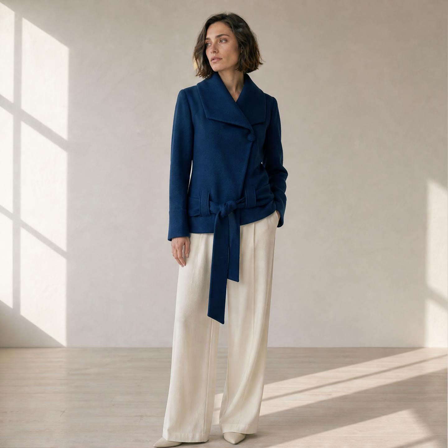 Bethany jacket made in Peru from luxurious Baby Alpaca