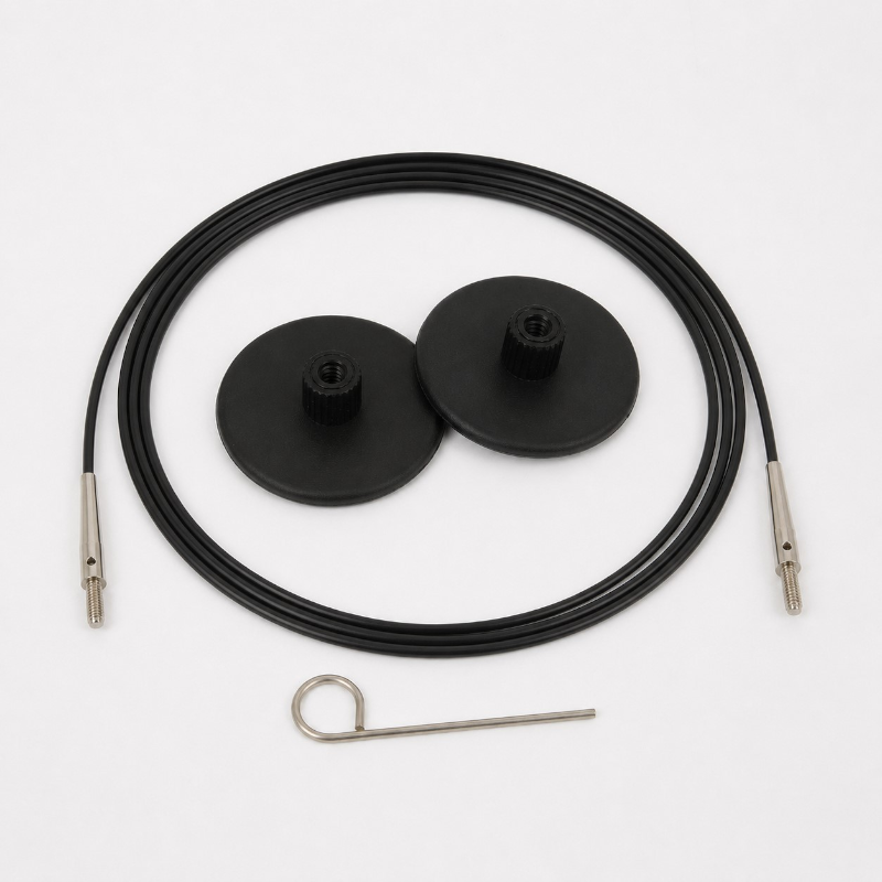 KnitPro knitting cable for use with interchangeable needle tips, 120cm.