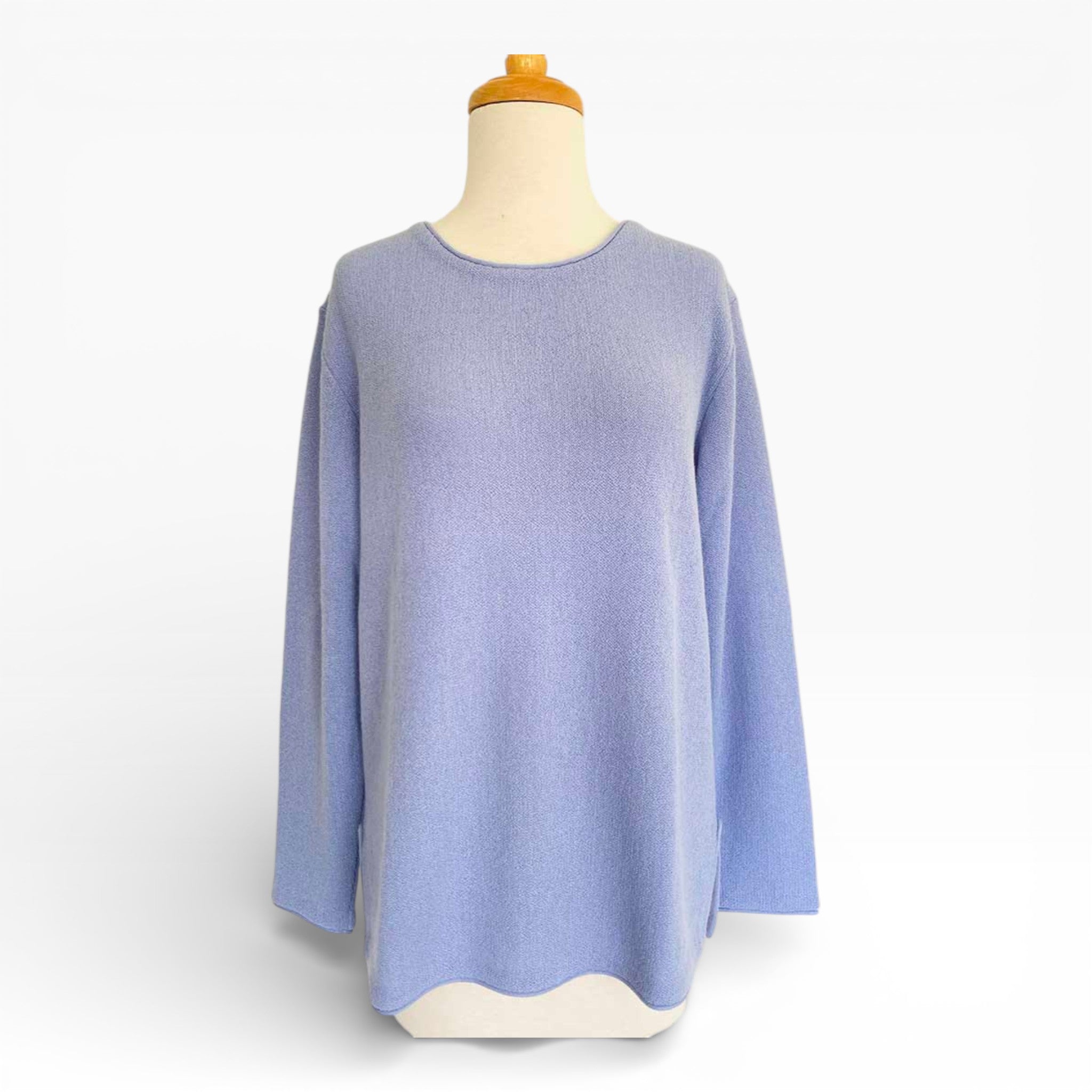 Classic Cerrada Tunic for cosy everyday wear in Pale Blue