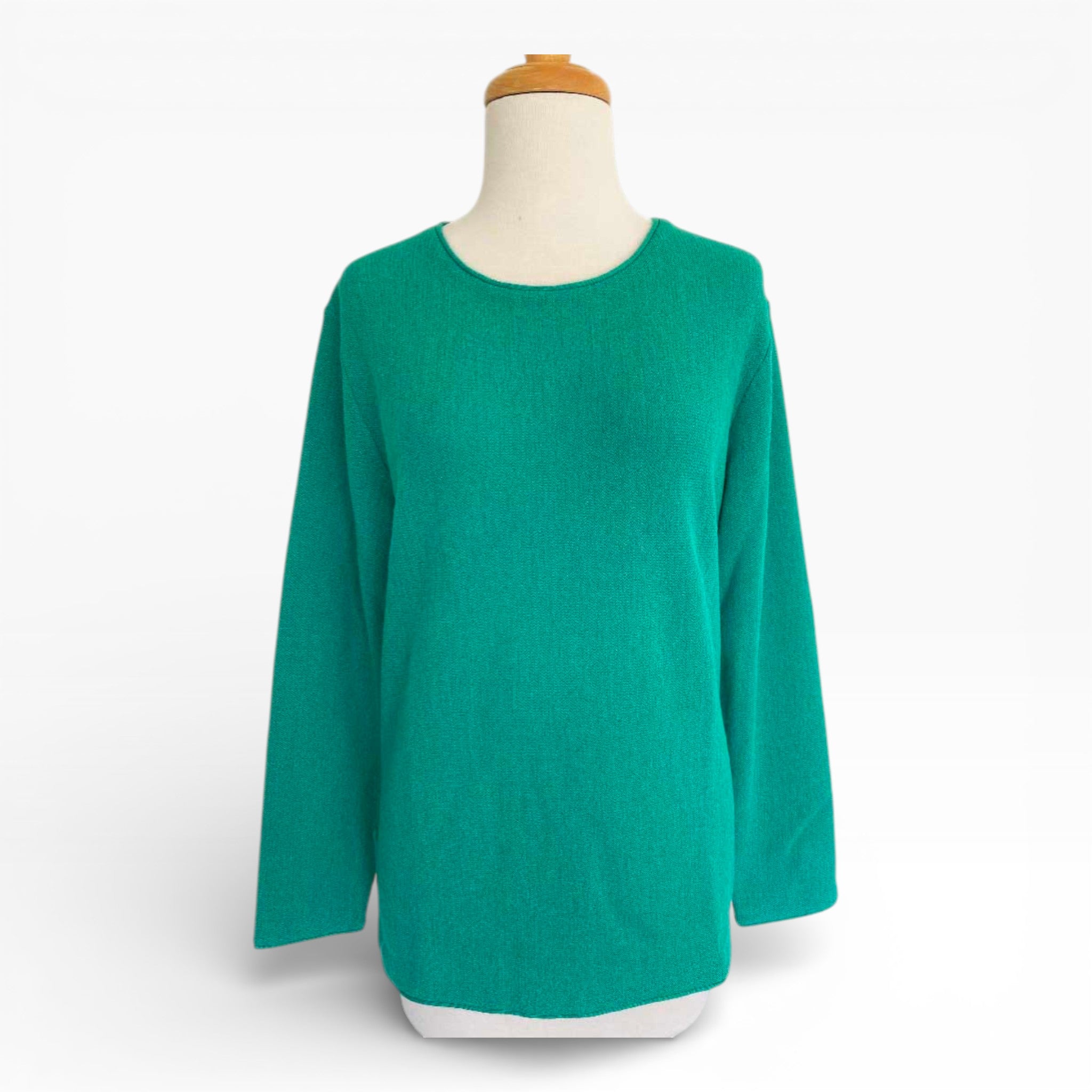 Classic Cerrada Tunic from Australian Alpaca Barn in Emerald Green
