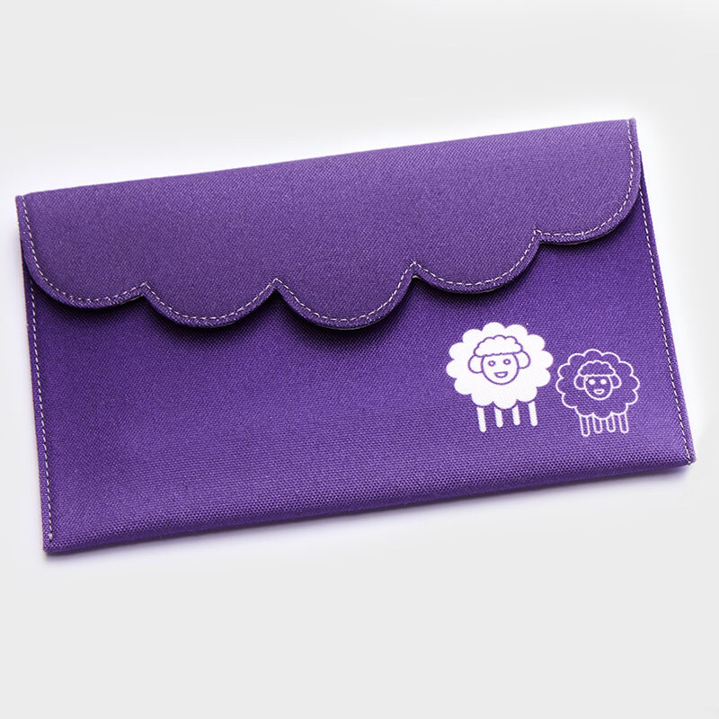 KnitPro crochet set with hooks in multiple sizes for yarn projects.