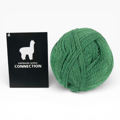 Australian Alpaca Connection 4 Ply 100% Alpaca Yarn - Irish Green