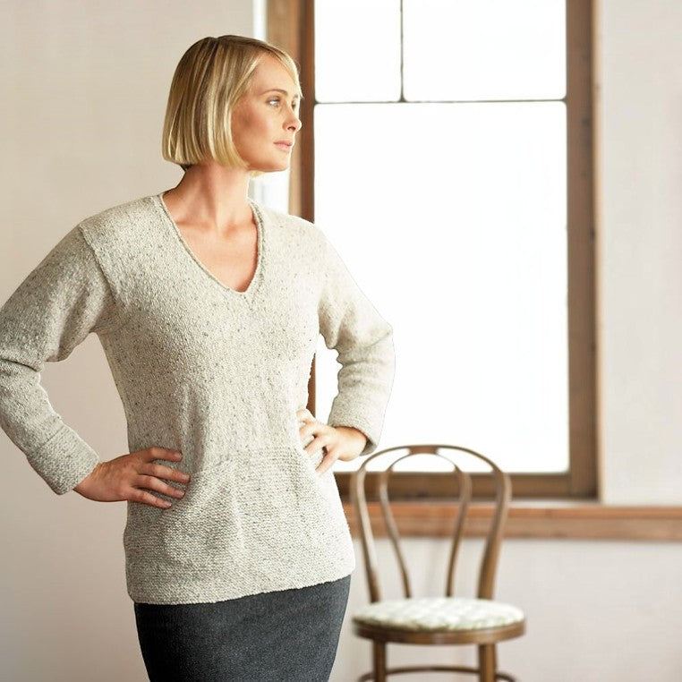 Finished Alpaca Garment From pattern inside Jo Sharp Alpaca Knitting Book