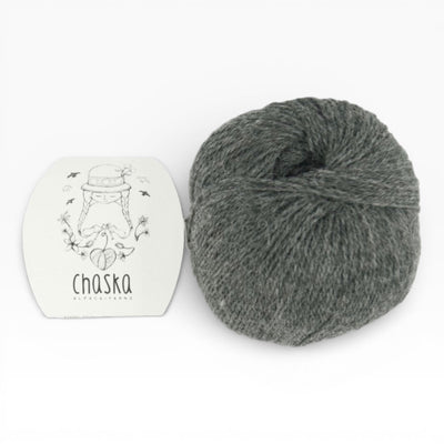 Chaska 4 Ply 100% Alpaca Yarn - Mid Grey