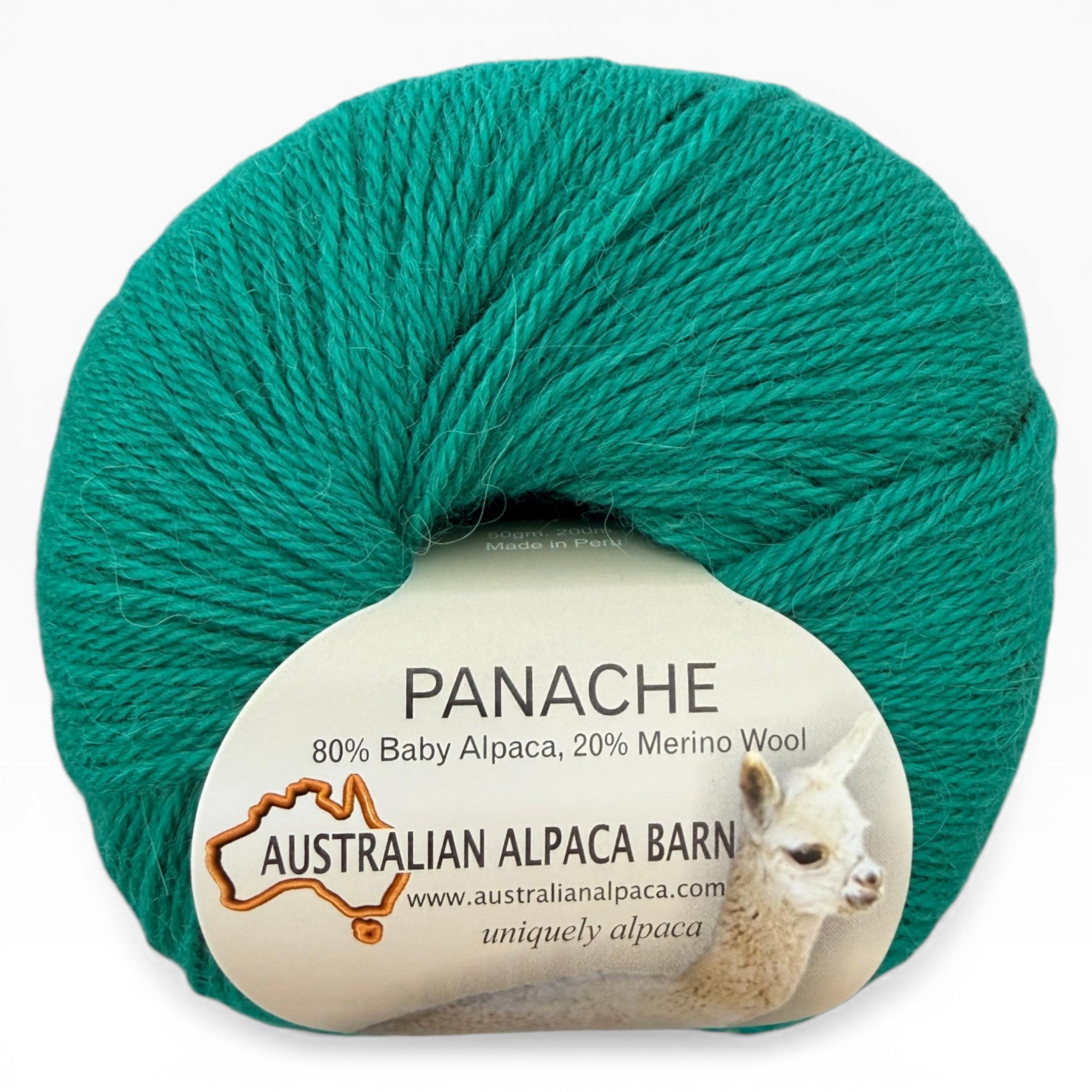 Panache 4ply yarn for knitting and crochet in Emerald