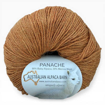 Panache 4 Ply Baby Alpaca Yarn - Mustard