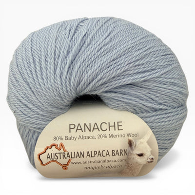 Panache 4 Ply Baby Alpaca Yarn - Pale Blue
