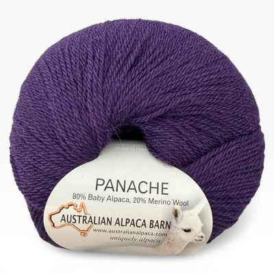 Panache 4 Ply Baby Alpaca Yarn - Purple