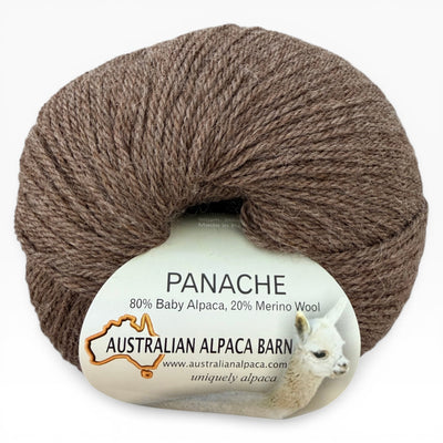 Panache 4 Ply Baby Alpaca Yarn - Rose Grey