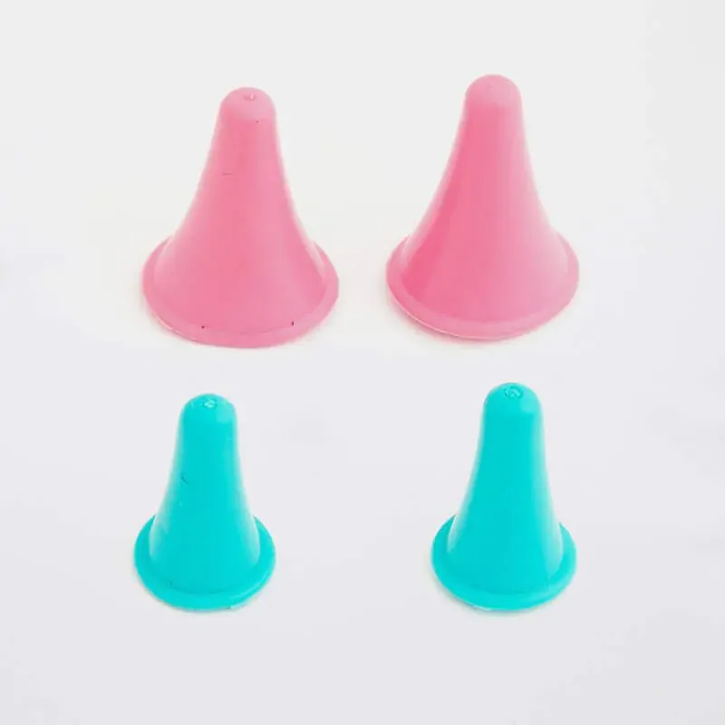 KnitPro needle tip protectors for straight and circular knitting needles.