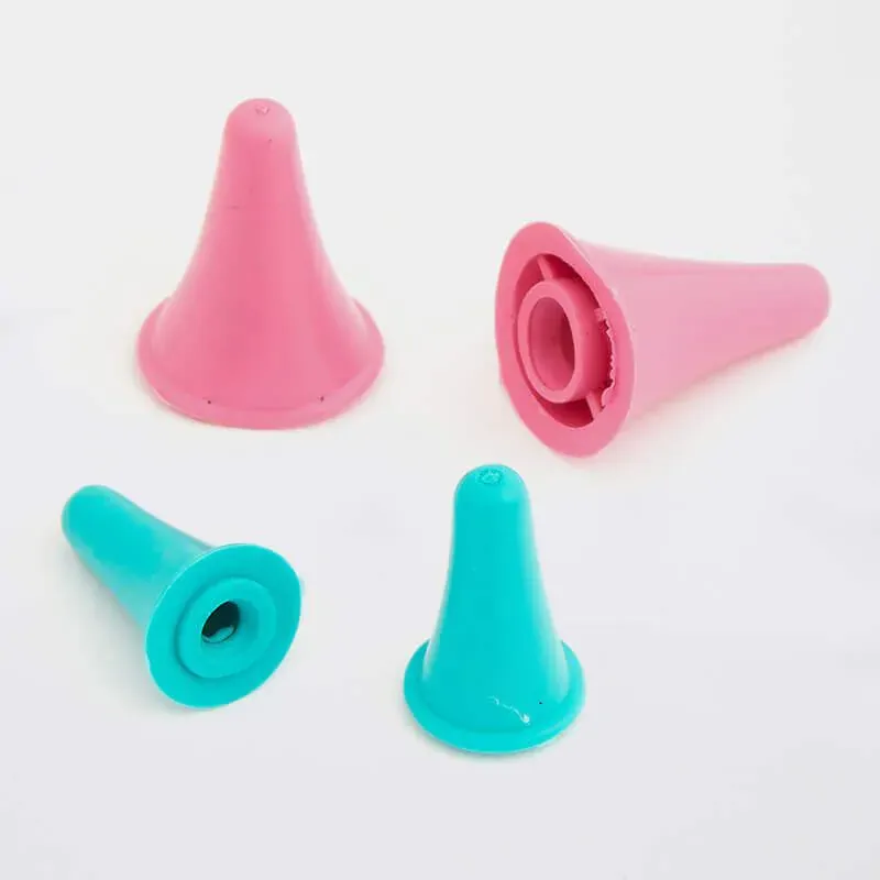 KnitPro point protectors for knitting needle tips.