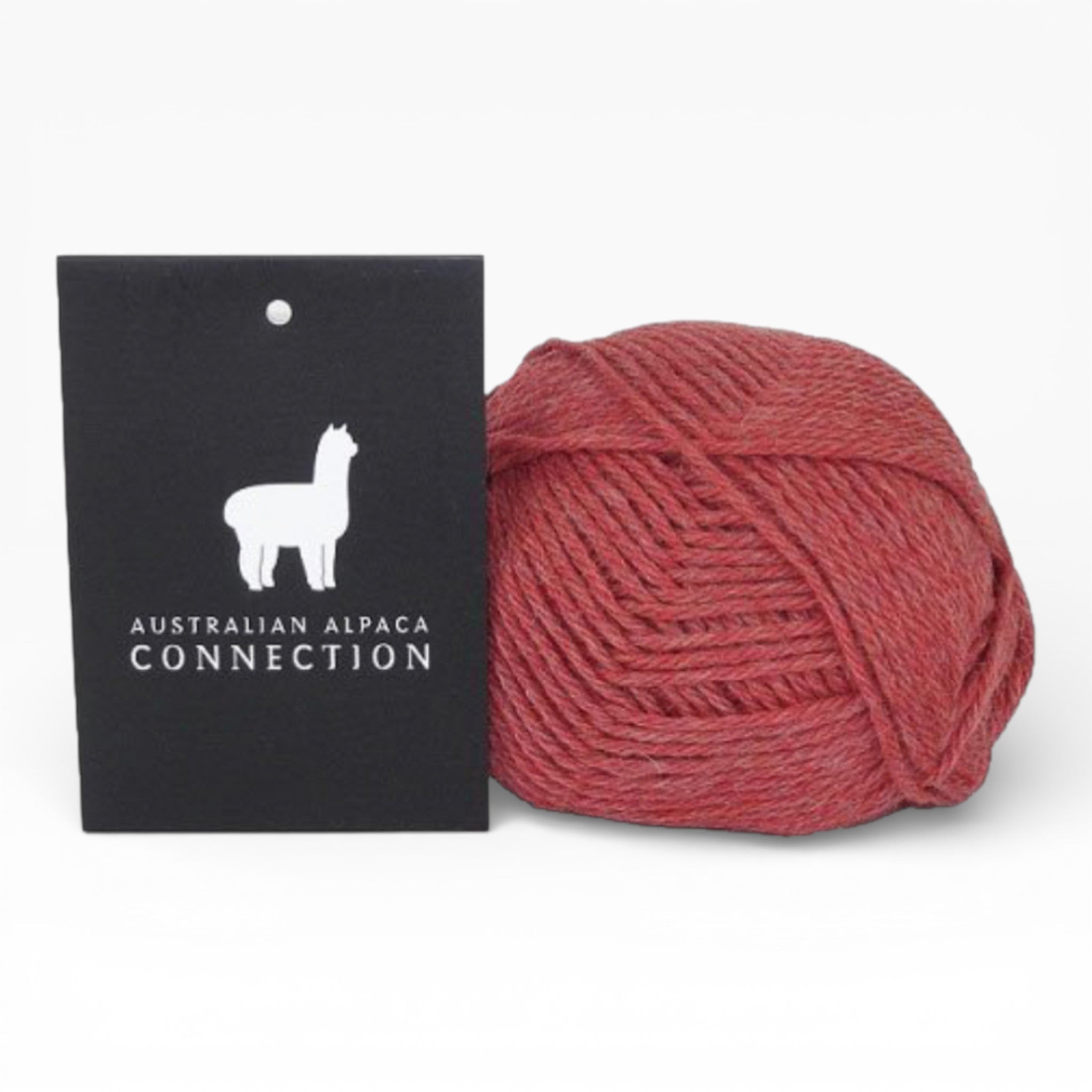 AAC 8ply Alpaca Yarn Salmon