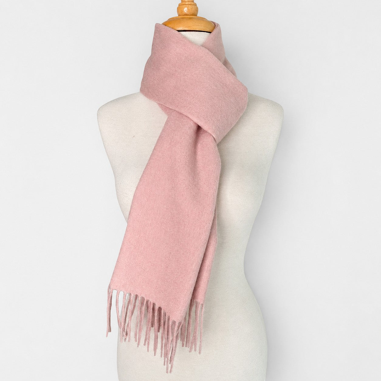Premium pink alpaca scarf crafted in Australia
