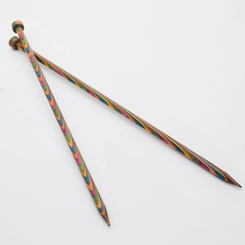 KnitPro single point knitting needles for scarves, blankets and accessories.