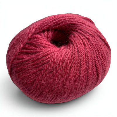 100% Baby Alpaca Yarn Sport Weight - Claret